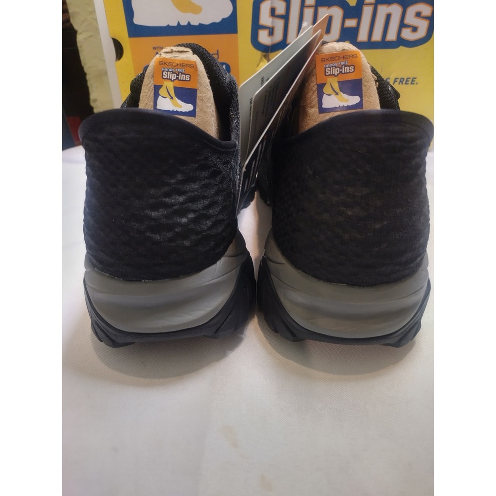 Skechers Hands Free Slip-in Cankton Faison Steel Toe Work Shoe Black 11.5 200211 - Picture 7 of 9